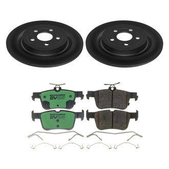 PowerStop® - EV35 Dual Guard™ Plain Rear Disc Brake Kit