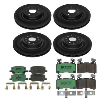 PowerStop® - EV35 Dual Guard™ Plain Front and Rear Disc Brake Kit