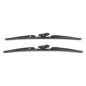 PowerStop® - Powerclear 17" Driver and 17" Passenger Side Black Wiper Blades