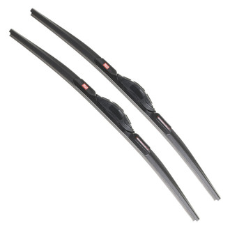 PowerStop® - Powerclear 19" Driver and 19" Passenger Side Black Wiper Blades