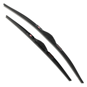 PowerStop® - Powerclear 22" Driver and 18" Passenger Side Black Wiper Blades