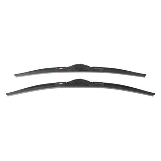 PowerStop® - Powerclear 22" Driver and 20" Passenger Side Black Wiper Blades