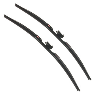 PowerStop® - Powerclear 22" Driver and 22" Passenger Side Black Wiper Blades