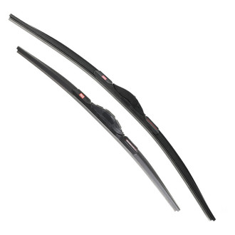 PowerStop® - Powerclear 24" Driver and 19" Passenger Side Black Wiper Blades