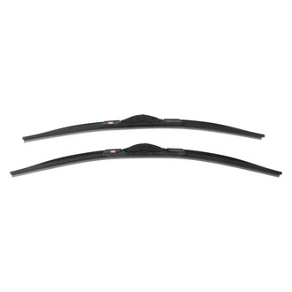 PowerStop® - Powerclear 24" Driver and 22" Passenger Side Black Wiper Blades