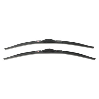 PowerStop® - Powerclear 24" Driver and 24" Passenger Side Black Wiper Blades
