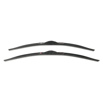 PowerStop® - Powerclear 26" Driver and 24" Passenger Side Black Wiper Blades