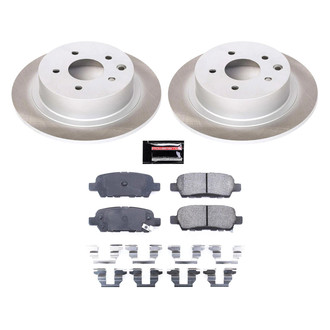 PowerStop® - Semi Coated Rear Disc Brake Kit