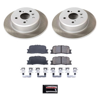 PowerStop® - Semi Coated Rear Disc Brake Kit