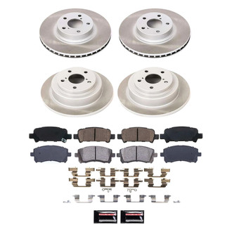 PowerStop® - Semi Coated Disc Brake Kit