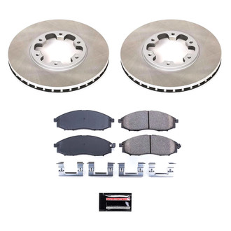 PowerStop® - Semi Coated Front Disc Brake Kit