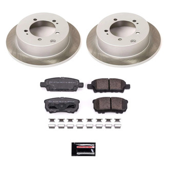 PowerStop® - Semi Coated Rear Disc Brake Kit