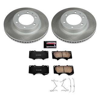 PowerStop® - Semi Coated Front Disc Brake Kit