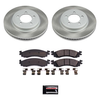 PowerStop® - Semi Coated Front Disc Brake Kit