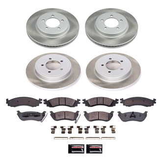 PowerStop® - Semi Coated Disc Brake Kit