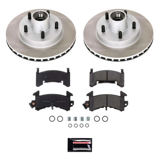 PowerStop® - Semi Coated Front Disc Brake Kit