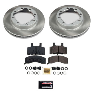 PowerStop® - Semi Coated Front Disc Brake Kit