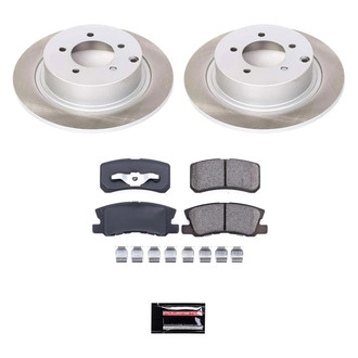 PowerStop® - Semi Coated Rear Disc Brake Kit