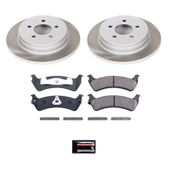 PowerStop® - Semi Coated Rear Disc Brake Kit