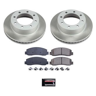 PowerStop® - Semi Coated Front Disc Brake Kit