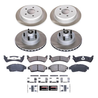 PowerStop® - Semi Coated Disc Brake Kit
