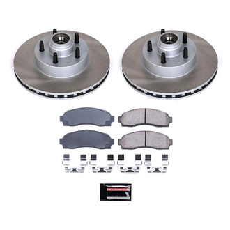 PowerStop® - Semi Coated Front Disc Brake Kit