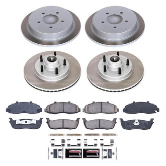 PowerStop® - Semi Coated Disc Brake Kit