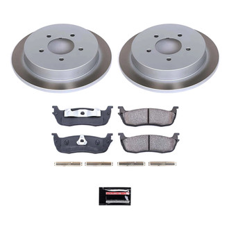 PowerStop® - Semi Coated Rear Disc Brake Kit