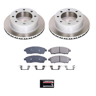 PowerStop® - Semi Coated Rear Disc Brake Kit