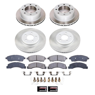 PowerStop® - Semi Coated Front and Rear Disc Brake Kit