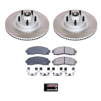 PowerStop® - Semi Coated Front Disc Brake Kit