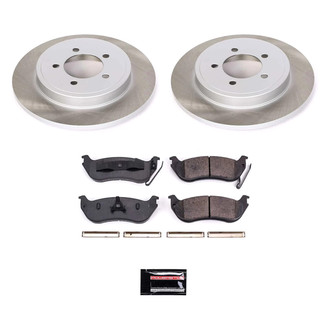 PowerStop® - Semi Coated Rear Disc Brake Kit