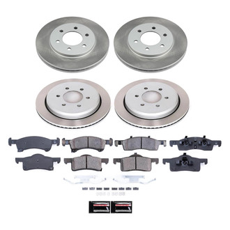 PowerStop® - Semi Coated Disc Brake Kit