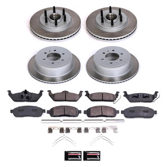 PowerStop® - Semi Coated Disc Brake Kit