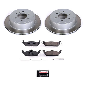 PowerStop® - Semi Coated Rear Disc Brake Kit