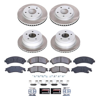 PowerStop® - Semi Coated Disc Brake Kit