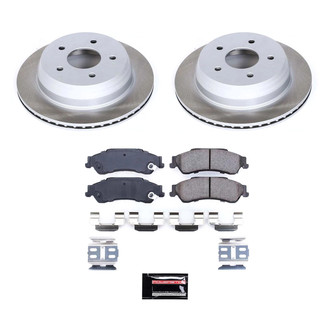 PowerStop® - Semi Coated Rear Disc Brake Kit