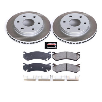 PowerStop® - Semi Coated Front Disc Brake Kit
