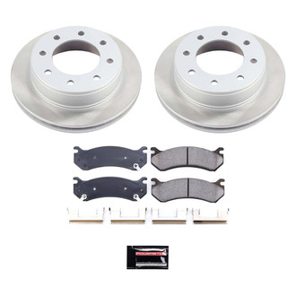 PowerStop® - Semi Coated Rear Disc Brake Kit