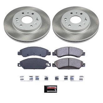 PowerStop® - Semi Coated Front Disc Brake Kit