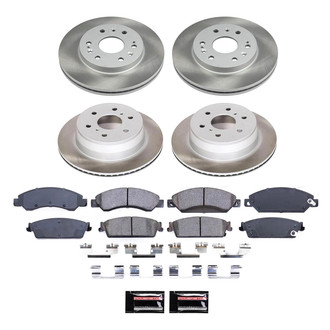 PowerStop® - Semi Coated Disc Brake Kit