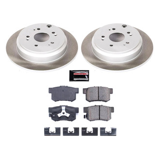 PowerStop® - Semi Coated Rear Disc Brake Kit