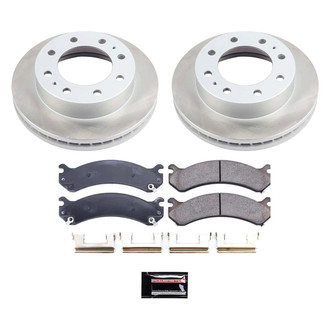 PowerStop® - Semi Coated Front Disc Brake Kit