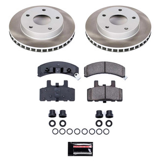 PowerStop® - Semi Coated Front Disc Brake Kit