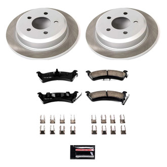 PowerStop® - Semi Coated Rear Disc Brake Kit