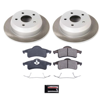 PowerStop® - Semi Coated Rear Disc Brake Kit