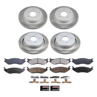 PowerStop® - Semi Coated Disc Brake Kit