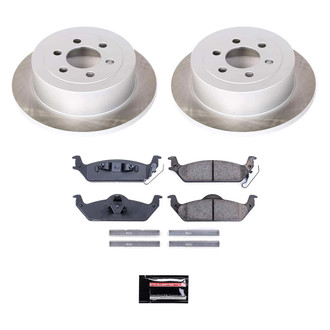 PowerStop® - Semi Coated Rear Disc Brake Kit