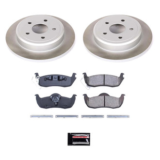 PowerStop® - Semi Coated Rear Disc Brake Kit