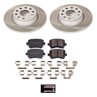 PowerStop® - Semi Coated Rear Disc Brake Kit